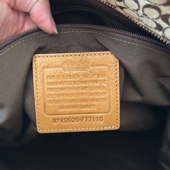 Coach Signature Voyage Bag - Picture 10 of 13